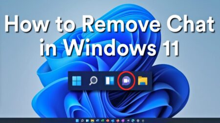 How to Remove Chat from Taskbar in Windows 11 How to Remove Chat from Taskbar in Windows 11