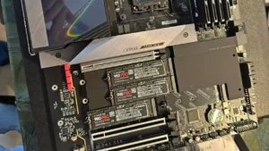 Is It Better to Buy External NVMe Drives than Standard SSDs? external NVMe drive next to SATA external SSD