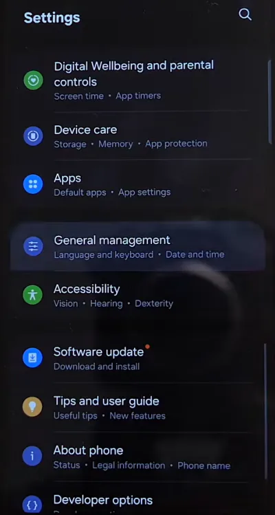 Change Date and Time Settings on Android screen1